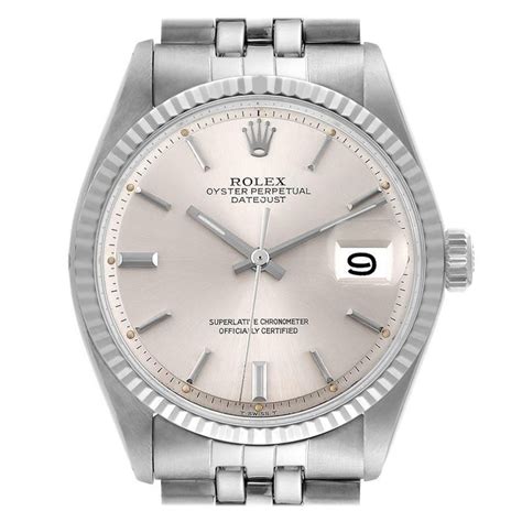 rolex datejust oro bianco.